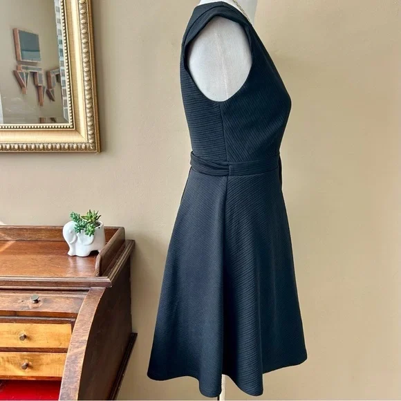 Anthropologie Hutch Ronnie Black Wrap Dress Mini Size XS - Picture 7 of 10